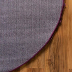 Unique Loom Solid Shag Collection Area Rug - Image 11