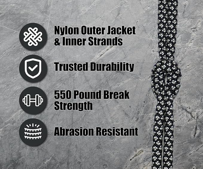 BORED? PARACORD! 550 lb Paracord - Image 3
