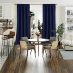 BGment Navy Blue Blackout Curtains - Image 2