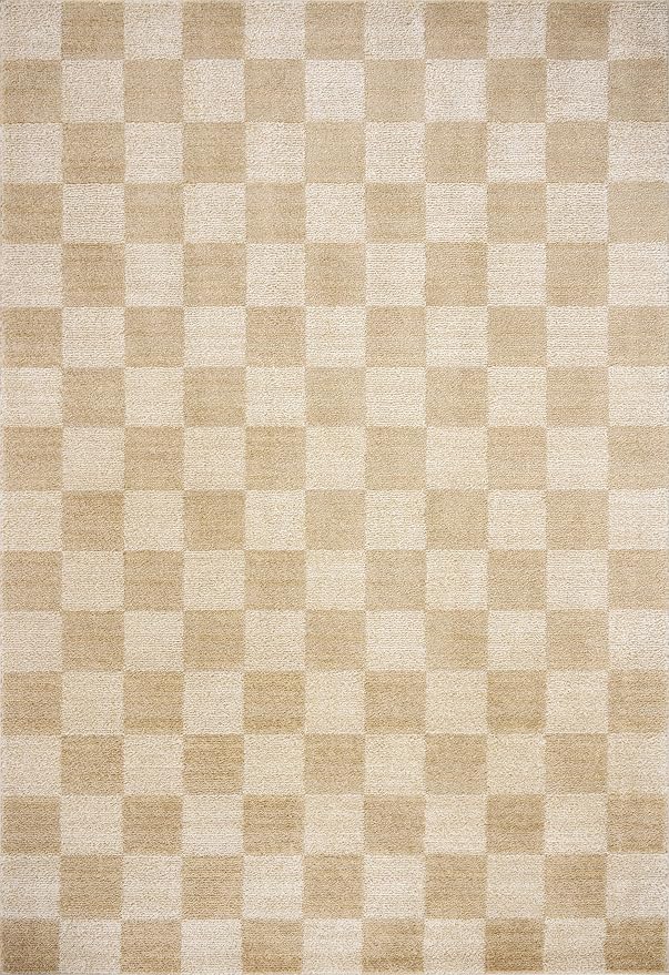 Loloi Chris Loves Julia Calvin Collection CLV-01 Wheat/Ivory 3'-6" x 5'-6" - Image 3