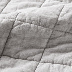 Hyde Lane Luxury Linen Quilt Set Queen Size, Organic European Flax Cotton Blend - Image 4
