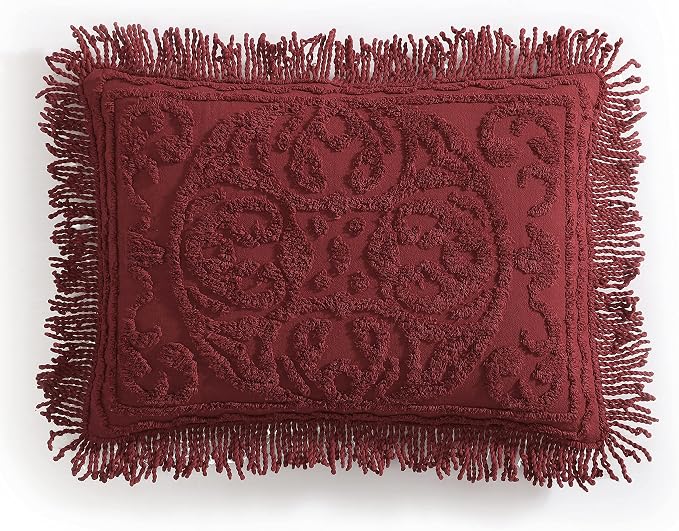 Beatrice Home Fashions Medallion Chenille Bedspread, King Sham by BeatriceHomeFashions