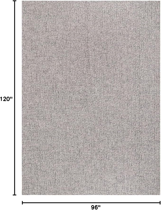 Easy Jute Rug 8x10 Indoor Outdoor Natural Rugs Solid Fiber Rug Woven Area Rug - Image 2