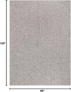 Easy Jute Rug 8x10 Indoor Outdoor Natural Rugs Solid Fiber Rug Woven Area Rug - Image 2