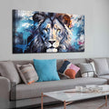 ENTANUB Lion Canvas Wall Art for Living Room, Animal Picture Decor, Large Size by ENTANUB