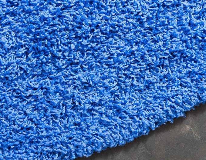 Unique Loom Solid Shag Collection Area Rug - Image 8