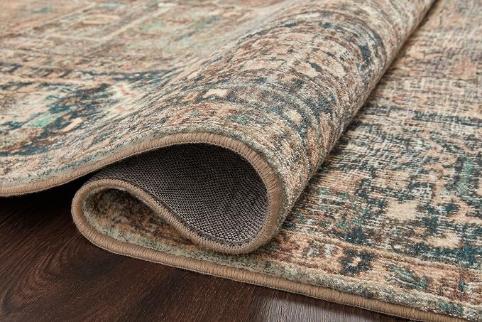 Loloi Margot Collection MAT-02 Terracotta/Lagoon 7'-6" x 9'-6" Area Rug feat. - Image 9