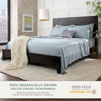 Pure Bamboo King Sheets, Genuine 100% Organic Viscose Derived from Bamboo Bed - Image 2