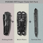Men Gifts for Hubby from Wife, Pocket Knife, Tactical Pen, Stocking Stuffers - Image 3
