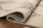 Loloi Chris Loves Julia Francis Collection FRA-01 Beige/Charcoal 8'-6" x 12' - Image 14
