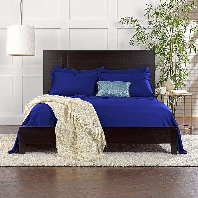 Pure Bamboo Twin Sheets, Genuine 100% Organic Viscose Derived from Bamboo Bed - Image 7
