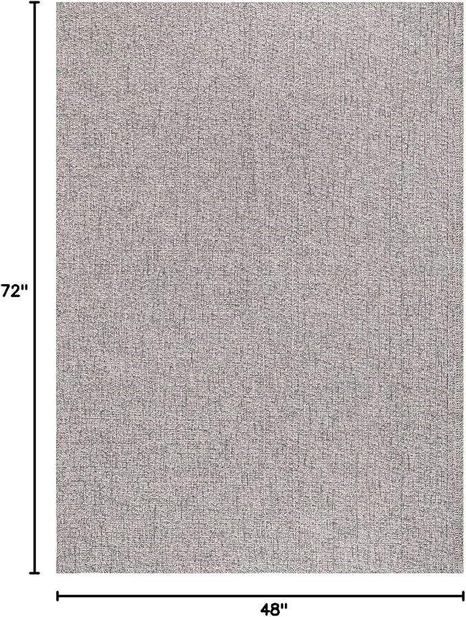 Easy Jute Rug 4x6 Indoor Outdoor Natural Rugs Solid Fiber Rug Woven Area Rug - Image 2