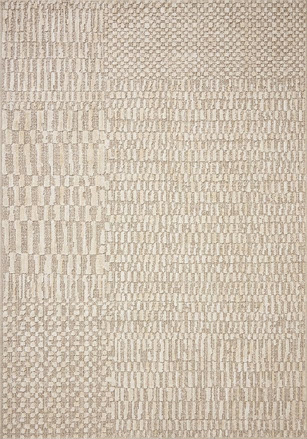 Loloi Amber Lewis Bexley Collection BEX-01 Natural/Birch 5'-0" x 7'-6" Area Rug - Image 2