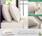 Pure Bamboo California King Sheets, Genuine 100% Organic Viscose Derived from - Image 3