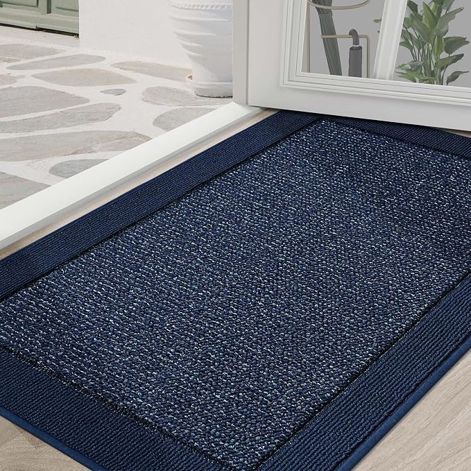 BEQHAUSE Indoor Door Mat 36" x 60", Dirt Trapper Door Mats Non-Slip Entryway by BEQHAUSE