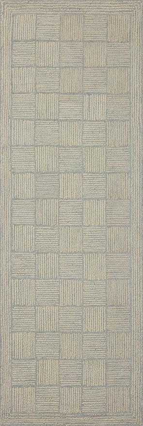 Loloi Chris Loves Julia Francis Collection FRA-03 Silver/Sky 2'-6" x 9'-9" - Image 6