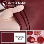 Deconovo Solid Rod Pocket and Back Tab Curtains Thermal Insulated Christmas - Image 7