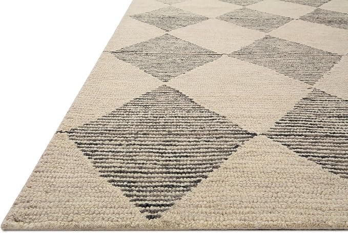 Loloi Chris Loves Julia Francis Collection FRA-01 Beige/Charcoal 8'-6" x 12' - Image 9