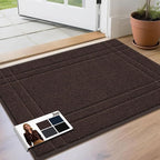 JSEI Entryway Rugs Doormat 24"x36", Non-Slip Dirt Trapper Door Mats Indoor by JSEI