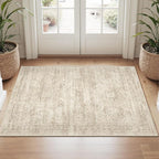 2x3 Washable Rugs for Kitchen, Powder Room Small Area Rug Non-Slip Vintage Low - Image 8