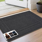 JSEI Entryway Rugs Doormat 20"x32", Non-Slip Dirt Trapper Door Mats Indoor by JSEI
