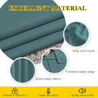 NICETOWN Blackout Curtains 63 inches Long, Grommet Window Treatment Energy - Image 4