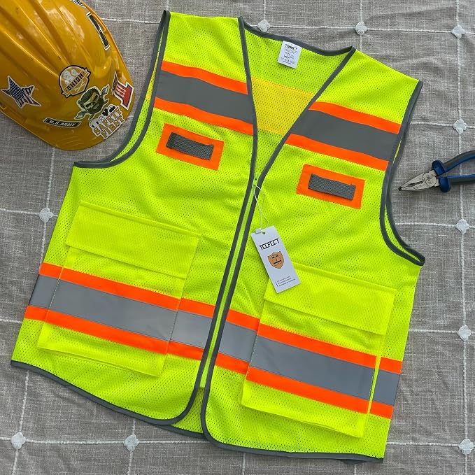 TCCFCCT Mesh High Visibility Vest - Image 4