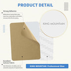 KING MOUNTAIN Canvas Repair Patch 9 x11 Inch 2 Pcs Self-Adhesive Waterproof - Image 3