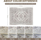 zesthome 7x9 Area Rug, Super Soft Washable Rugs - Image 2