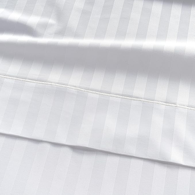 Lane Linen White Queen Sheet Set - Image 7