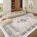 zesthome 8x10 Area Rugs for Living Room, Non-Slip Backing Washable Rugs - Image 3