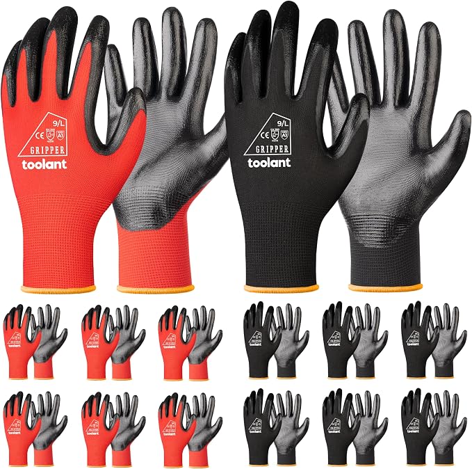 toolant Nitrile Coating Work Gloves by toolant