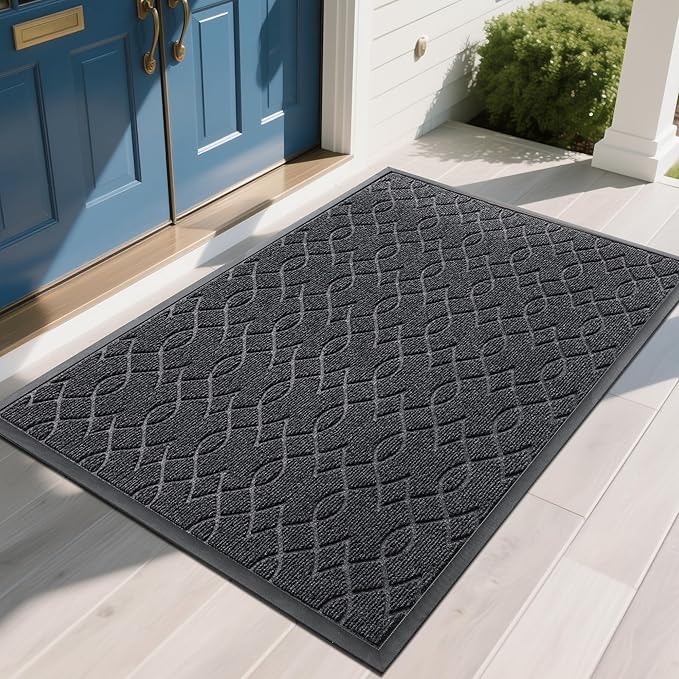 Yimobra Extra Large Door Mat 60x36, All-Season Waterproof Doormat Outdoor by Yimobra