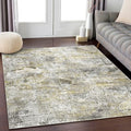 4x6 Rug, Small Area Rug for Living Room, Machine Washable Non-Slip Throw Rug by vivorug
