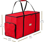 ZOBER All in One Christmas Ornament Storage Box & Decoration Container - Image 6