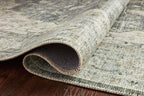 Loloi Skye Collection SKY-12 Charcoal/Dove 6'-0" x 6'-0" Round Area Rug - Image 5