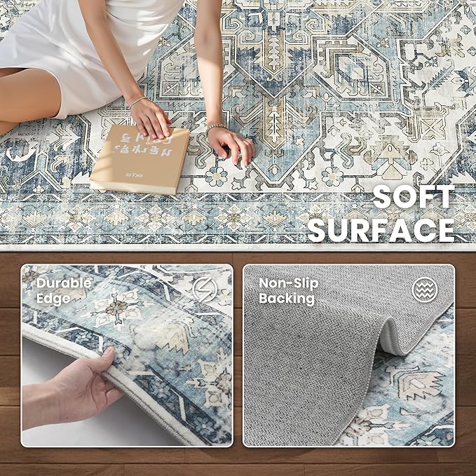 zesthome 10x14 Area Rugs-Washable Rug - Image 6