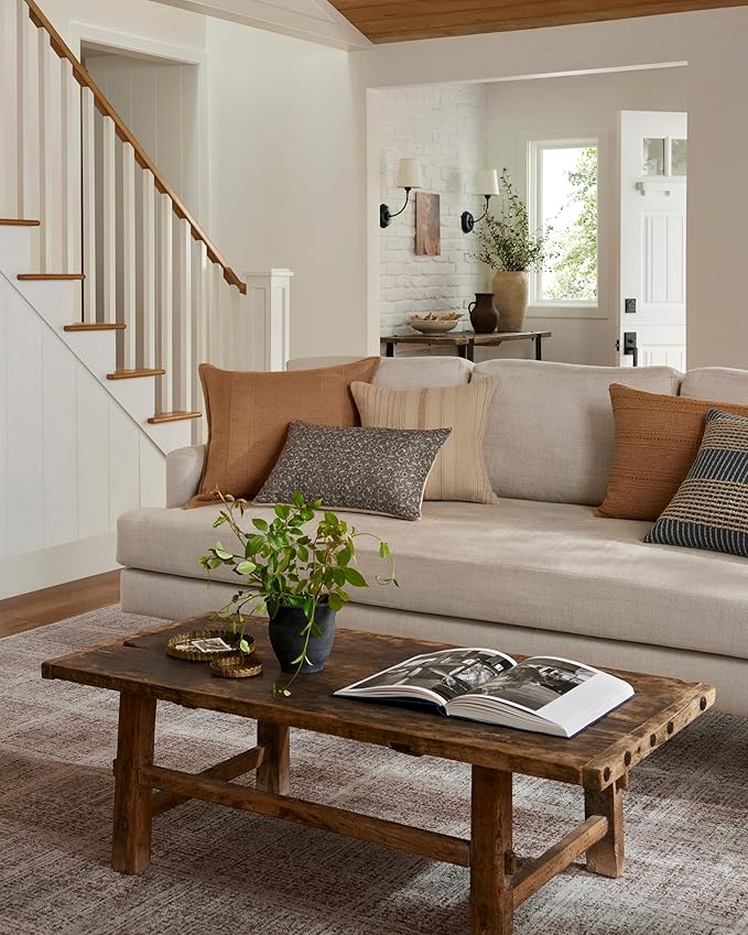 Loloi Angela Rose Ember Collection EMB-10 Fog/Dove 2'-7" x 10'-0" Runner Rug - Image 2