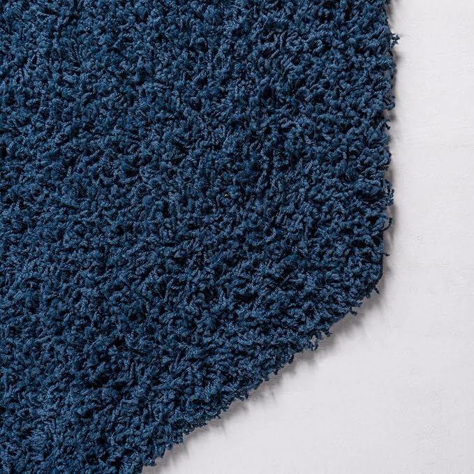 Unique Loom Solid Shag Collection Area Rug - Image 9