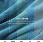 Bedsure Teal Blue Fleece Blanket 50x70 Blanket - Image 3
