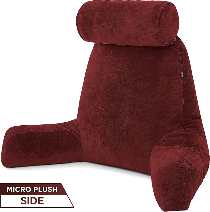 Husband Pillow XXL Aspen Edition, Adult Reading Sit Up Bed Rest Pillow - Image 8