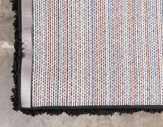 Unique Loom Solid Shag Collection Area Rug - Image 9