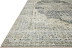 Loloi Skye Collection SKY-12 Charcoal/Dove 6'-0" x 6'-0" Round Area Rug - Image 3