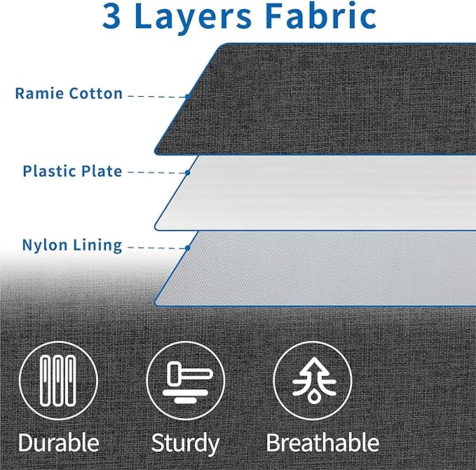 Under Bed Storage Container Bins 2 Pack, Low Profile Foldable Underbed Clothes - Image 5