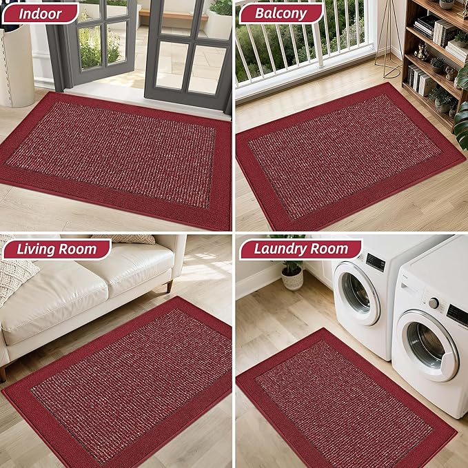 BEQHAUSE Indoor Door Mat 36" x 60", Dirt Trapper Door Mats Non-Slip Entryway - Image 8