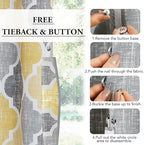 Beauoop 100% Blackout Curtains 84 Inches Long - Image 7