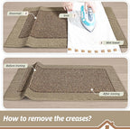 BEQHAUSE Indoor Door Mat 32" x 48", Dirt Trapper Door Mats Non-Slip Entryway - Image 9