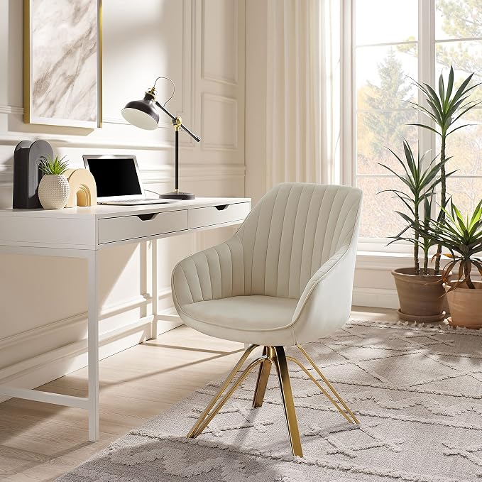 Zouron Mid Century Modern Swivel Accent Chair - Image 8