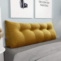 homecozy Wedge Headboard Pillow Dorm Room Reading Pillow Back Support by HOMECOZY