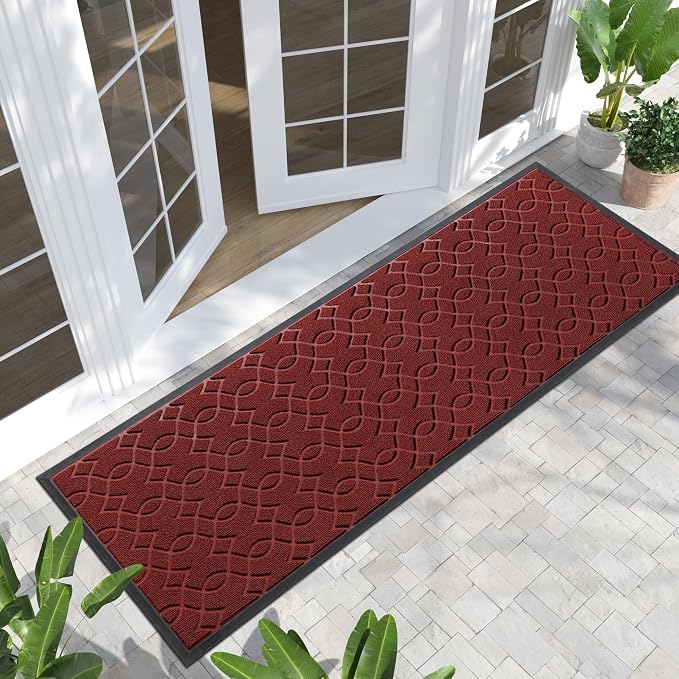 Yimobra Outdoor Runner Rug 72x24, All-Season Waterproof Doormat Outdoor Entrance by Yimobra